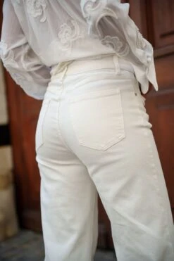Jean Vienna - Denim Blanc 10 Jean Vienna - Denim Blanc -Borcelle JD554 B BLANC 4