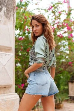 Short Summer - Denim Vintage 9 Short Summer - Denim Vintage -Borcelle JD566PDENIMP6