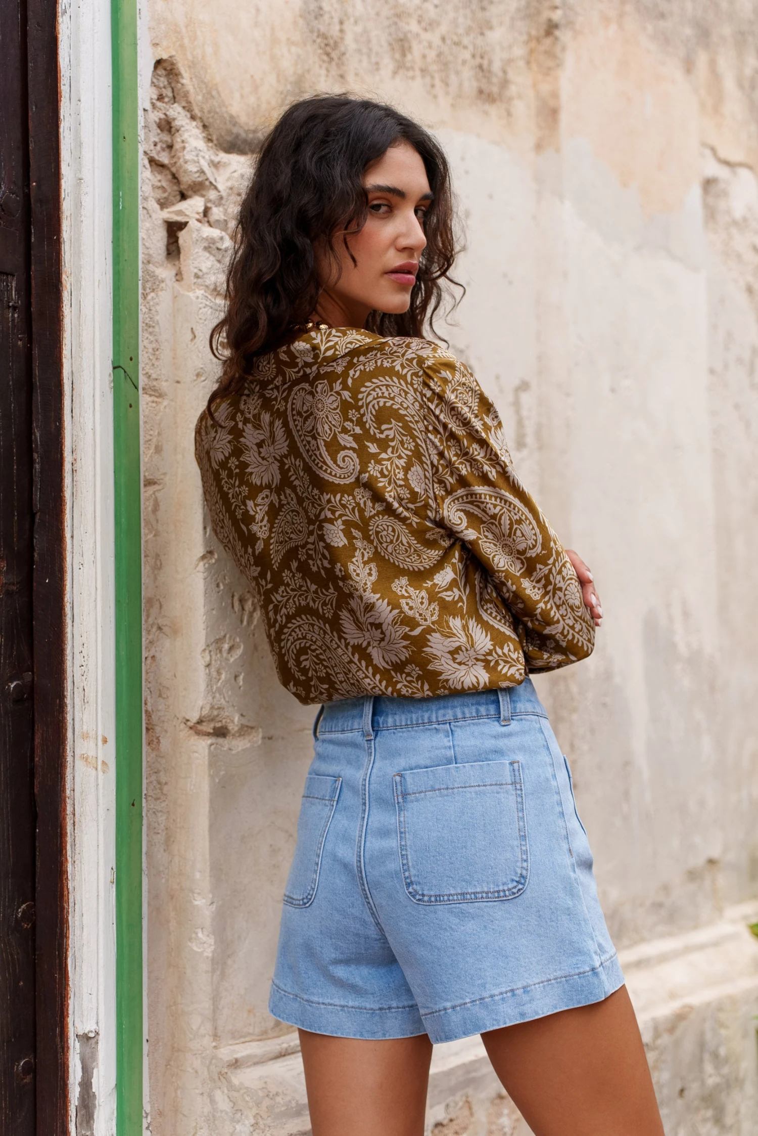 Short Sophie - Denim Clair 5 Short Sophie - Denim Clair – Image 3