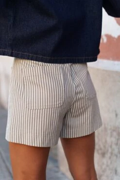 Short Sophie - Rayé Vert -Borcelle JD567VRTVERT3