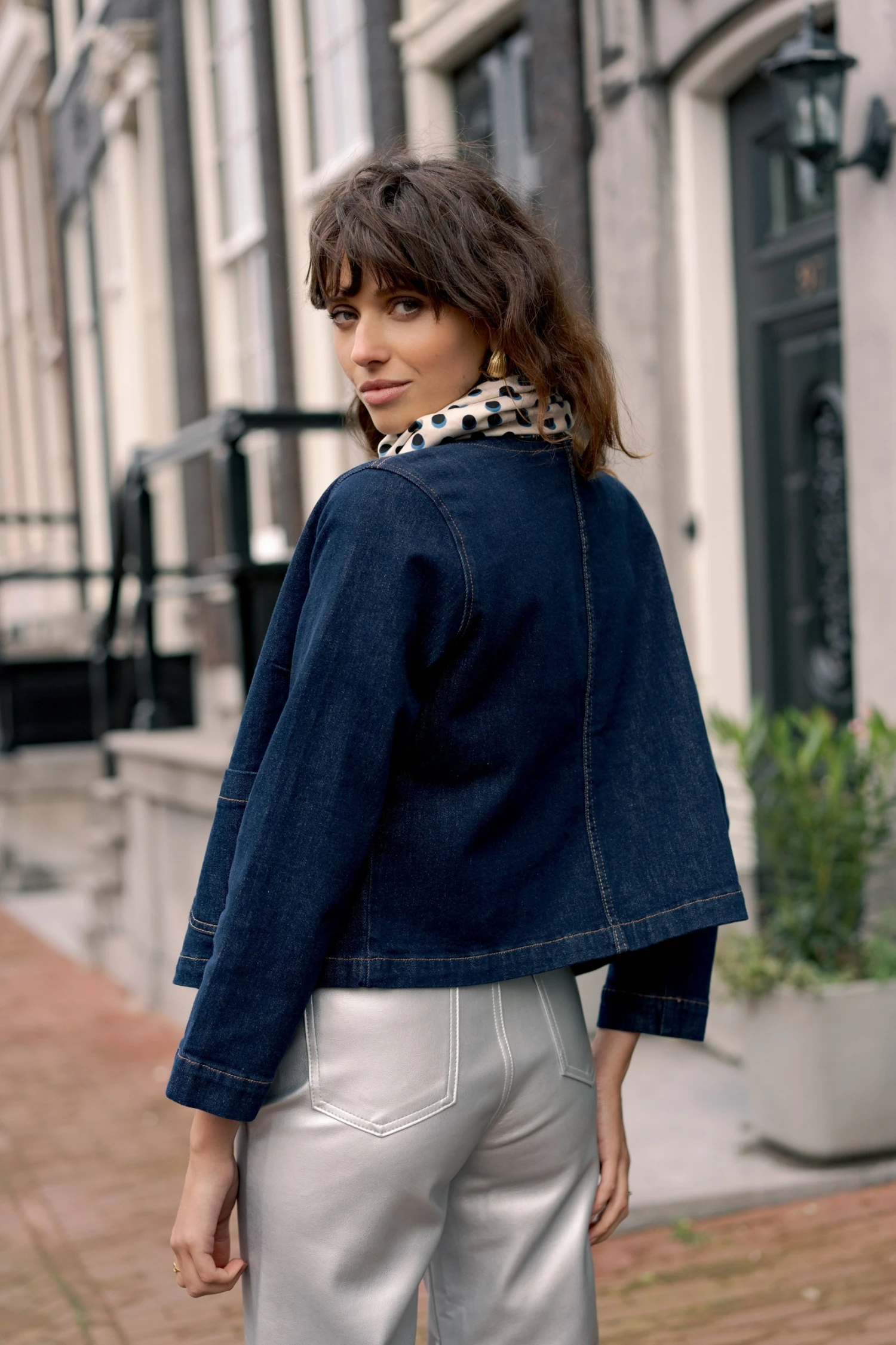 Veste Victoire - Denim Brut 4 Veste Victoire - Denim Brut – Image 2