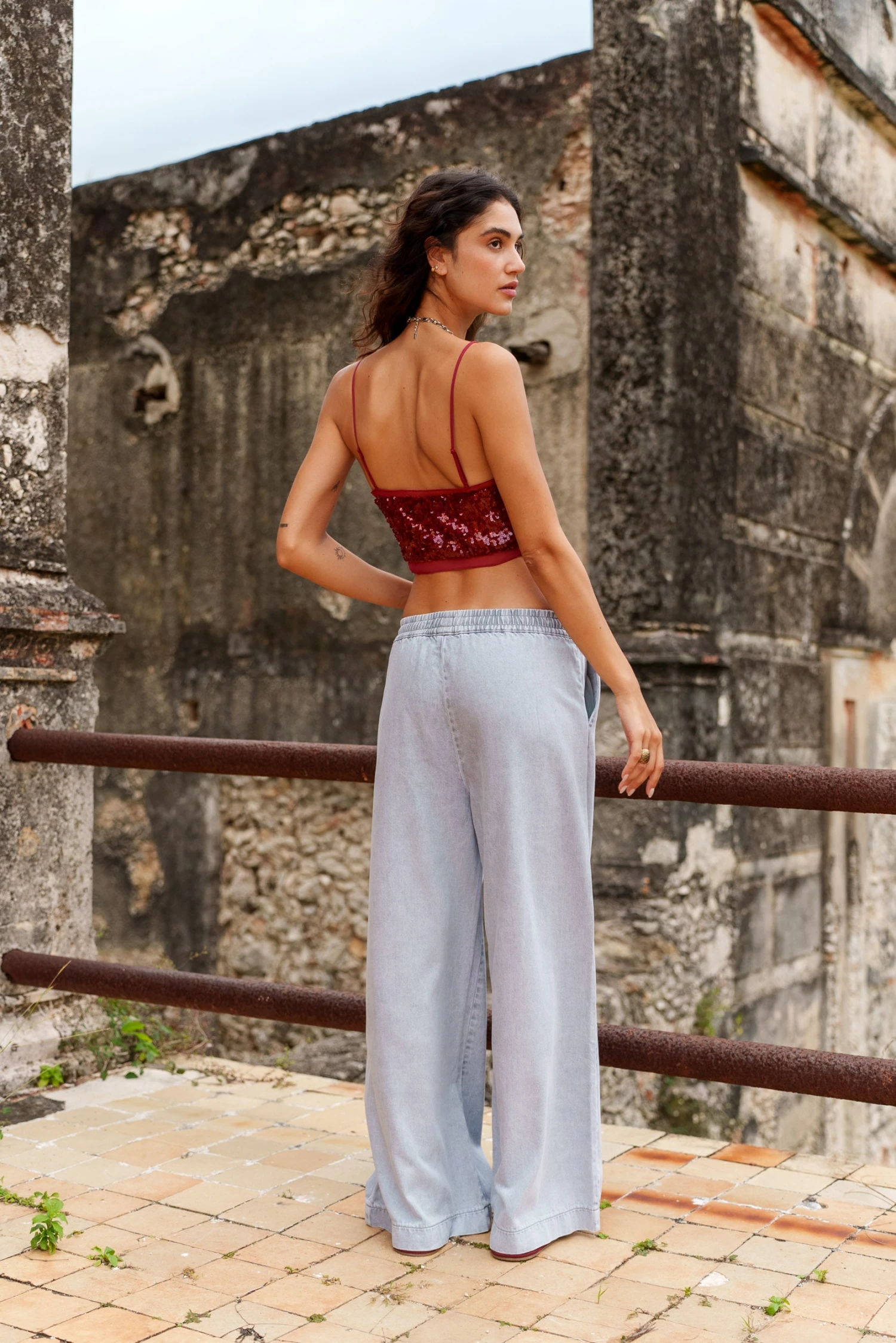 Jean Vanille - Denim Gris 5 Jean Vanille - Denim Gris – Image 3