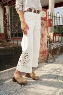 Jean Milo - Denim Blanc 9 Jean Milo - Denim Blanc -Borcelle JD595BBLANC4