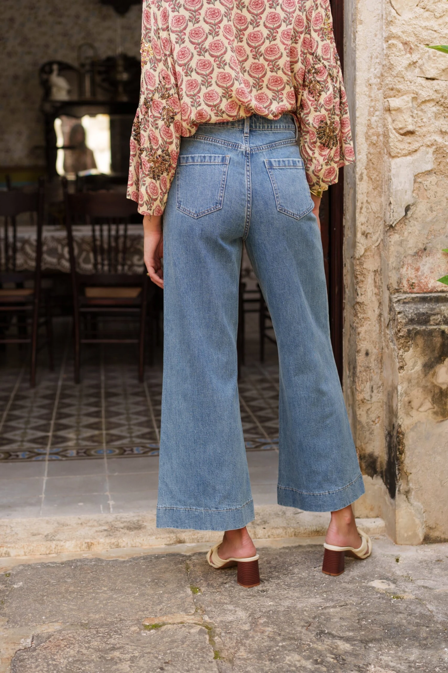 Jean Hortense - Denim Gris Bleu 5 Jean Hortense - Denim Gris Bleu – Image 3