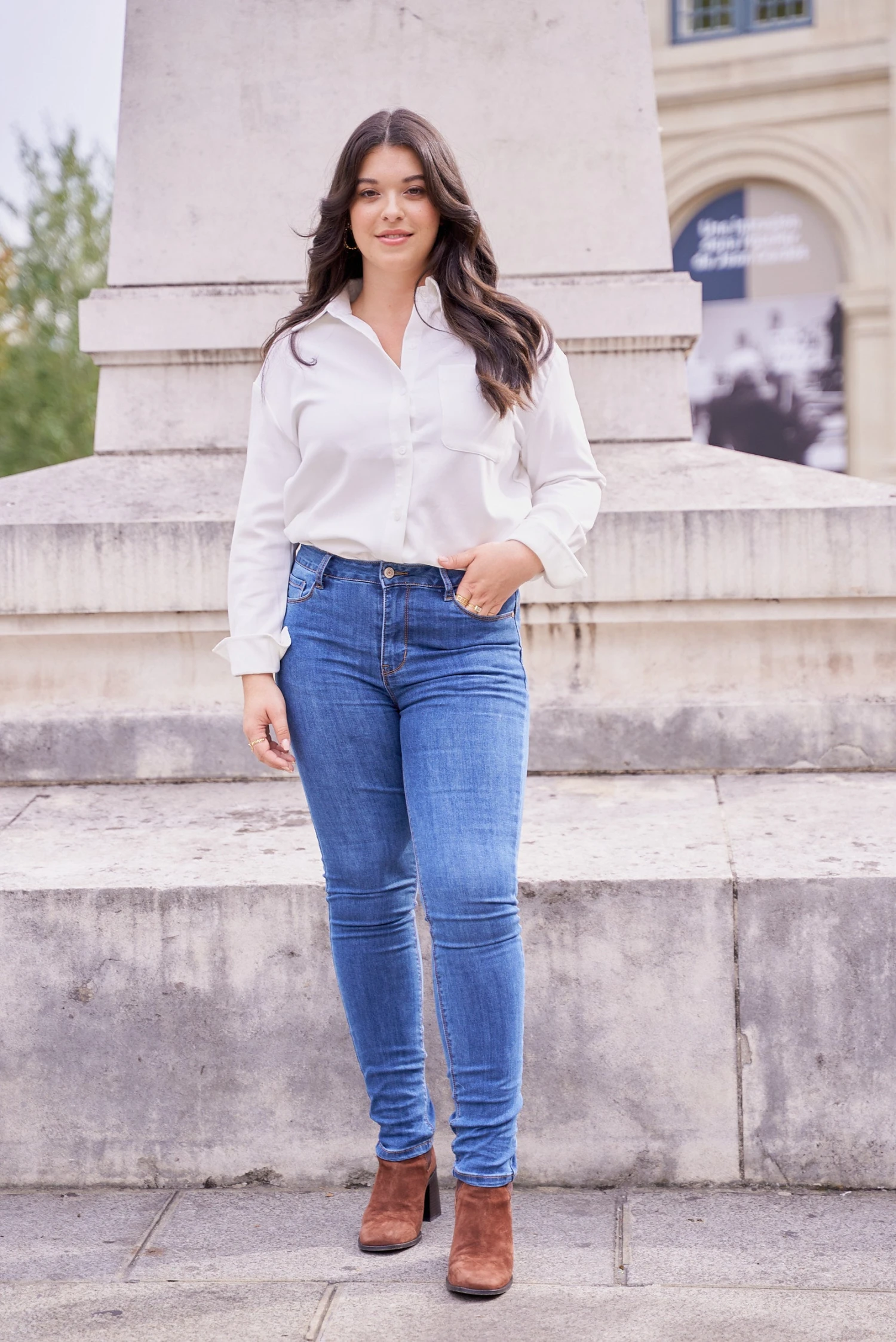 Jean Chloé Curvy - Denim Stone 3 Jean Chloé Curvy - Denim Stone