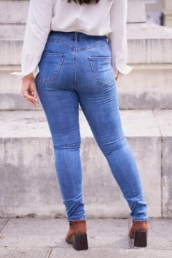 Jean Chloé Curvy - Denim Stone 10 Jean Chloé Curvy - Denim Stone -Borcelle JD901XDENIM6