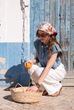 Pantalon Léna - Blanc -Borcelle K1637BBLANC4 497ea08f 1714 44c9 a6f5 46383ace17aa